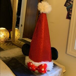 Disney Minnie Mouse Santa Hat